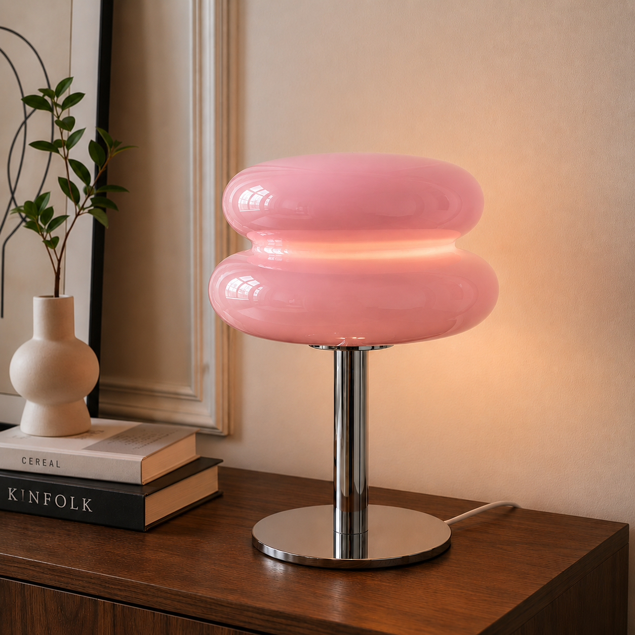 Milo Retro Glass Table Lamp