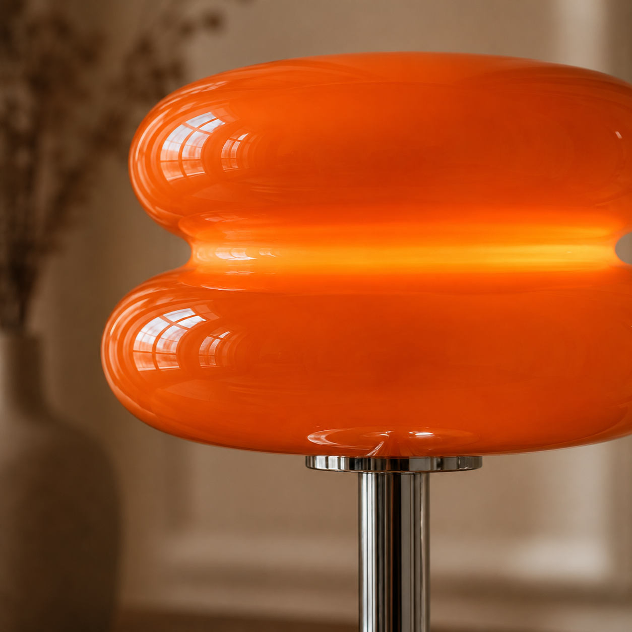 Milo Retro Glass Table Lamp