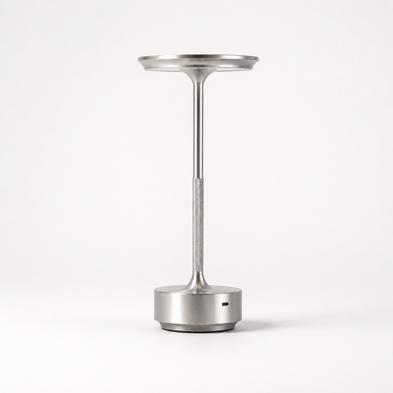 Gold Celeste Rechargeable Touch Table Lamp on a clean white background