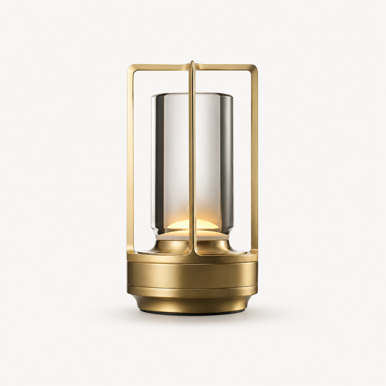 Orien rechargeable touch table lamp in gold