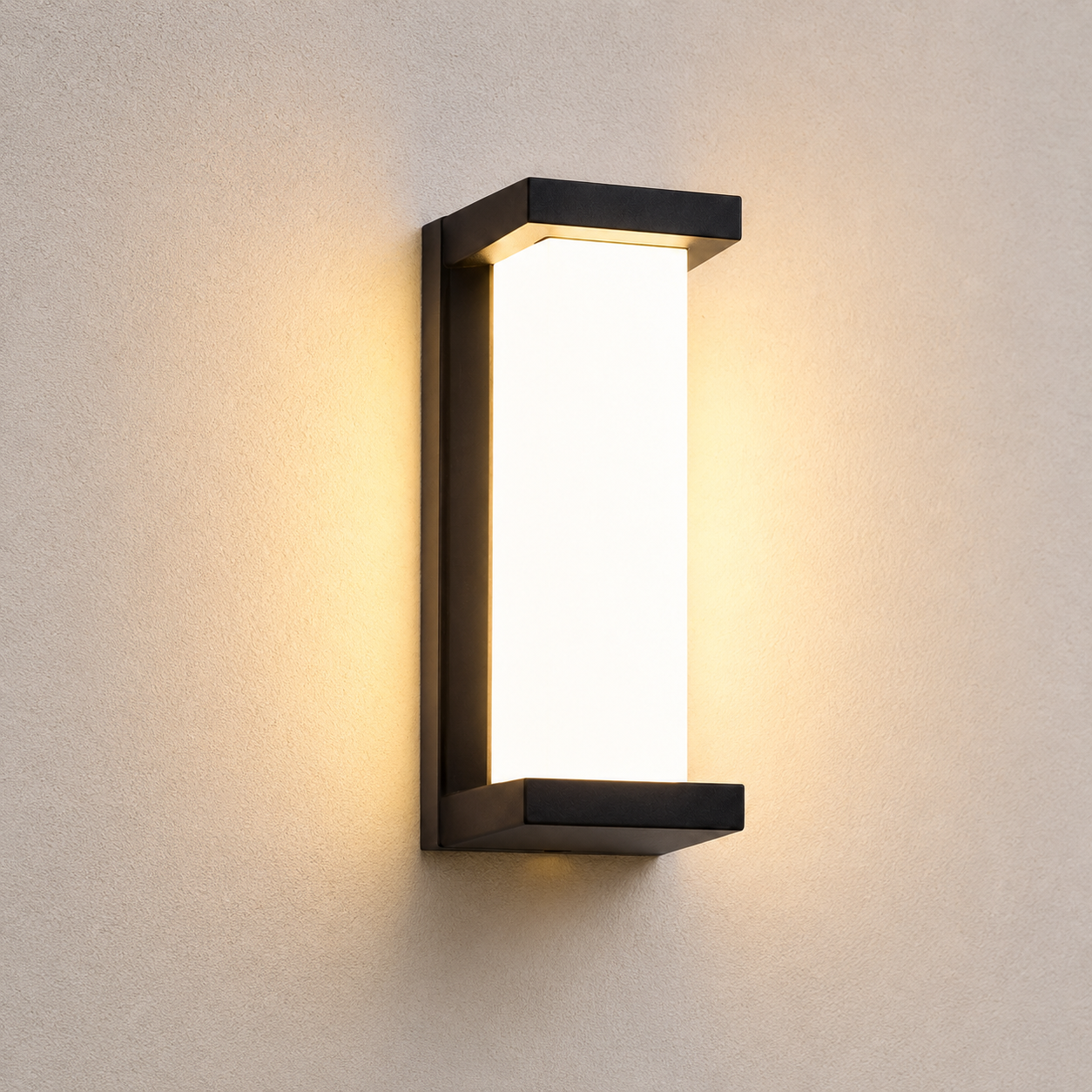 Ovara waterproof LED wall light for balcony and exterior wall lighting